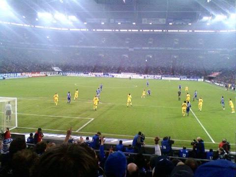 Veltins-Arena on matchday